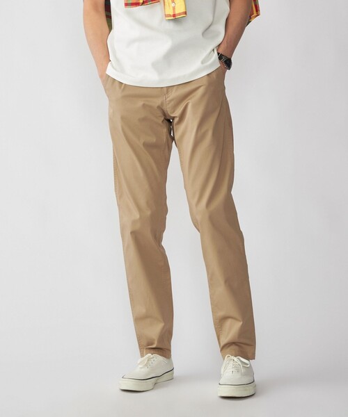SHIPS（シップス）の「SHIPS: ライト カラー テーパード チノ（チノパンツ・メンズ・ベージュ/グレー/ホワイト/ネイビー・33/32/31/30/29/34）」の3枚目の写真
