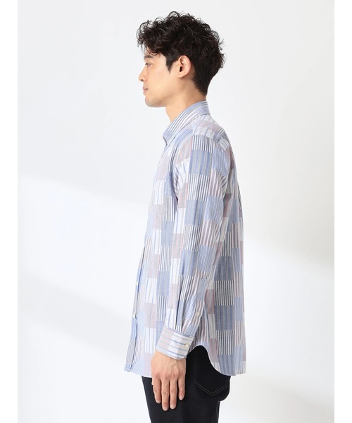 McGREGOR(マックレガー)の「ストライプパッチワーク(シャツ/ブラウス・メンズ・レッド/ブルー系その他・XL/M/L)」の15枚目の写真