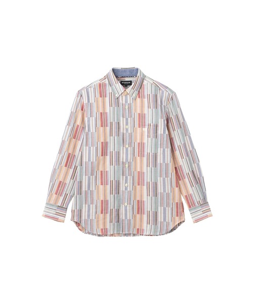 McGREGOR(マックレガー)の「ストライプパッチワーク(シャツ/ブラウス・メンズ・レッド/ブルー系その他・XL/M/L)」の3枚目の写真