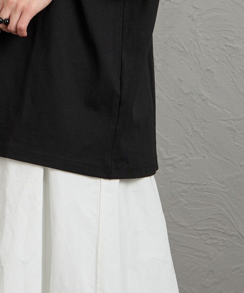 Manhattan Portage（マンハッタンポーテージ）の「【WEB先行予約】[MANHATTAN PORTAGE/マンハッタンポーテージ] 別注 手描き風ロゴ バックプリントTシャツ（Tシャツ/カットソー・レディース・ライトグレー/ブラック/ピンク・M/S/XL/L）」の16枚目の写真