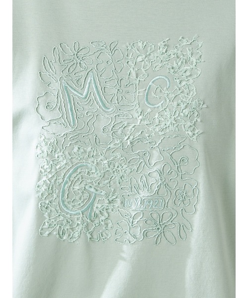McGREGOR(マックレガー)の「コード刺繍スムースロングT(Tシャツ/カットソー・レディース・ピンク/アイボリー/ミント・L/M)」の15枚目の写真