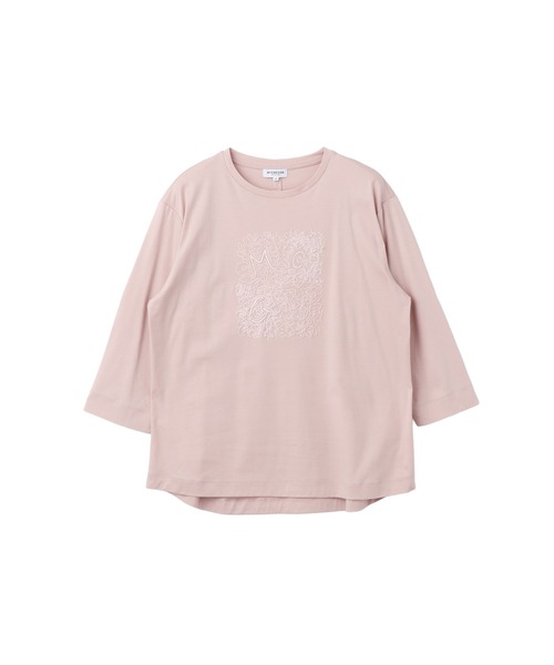 McGREGOR(マックレガー)の「コード刺繍スムースロングT(Tシャツ/カットソー・レディース・ピンク/アイボリー/ミント・L/M)」の19枚目の写真