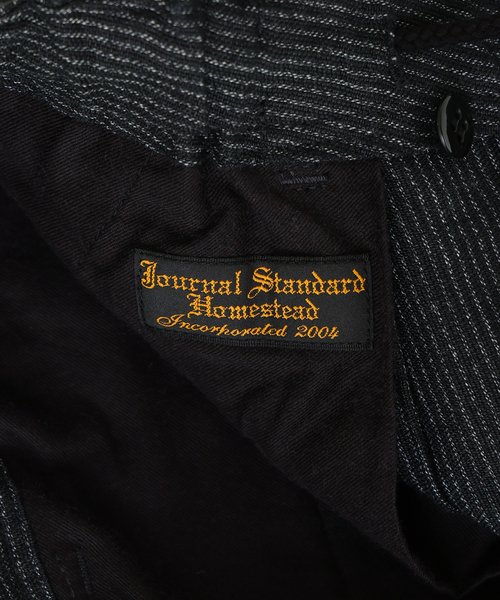 JOURNAL STANDARD J.S HOMESTEAD（ジャーナルスタンダードホームステッド）の「J.S.Homestead / コーデュロイ インフレーション スラックス（スラックス・メンズ・ブラック/チャコールグレー・MEDIUM/LARGE）」の10枚目の写真