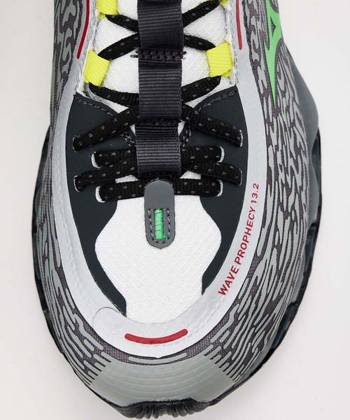 MIZUNO(ミズノ )の「MIZUNO ミズノ WAVE PROPHECY 13.2 ウェーブ プロフェシー D1GA261301(スニーカー・メンズ・ライトグレー・27.5cm/26.5cm/28.0cm/27.0cm/26.0cm)」の5枚目の写真