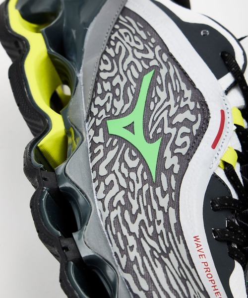 MIZUNO(ミズノ )の「MIZUNO ミズノ WAVE PROPHECY 13.2 ウェーブ プロフェシー D1GA261301(スニーカー・メンズ・ライトグレー・27.5cm/26.5cm/28.0cm/27.0cm/26.0cm)」の7枚目の写真