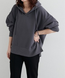 LARUTA（ラルータ）の「【LARUTA】フード付スキッパーダンボールパーカー（パーカー）」