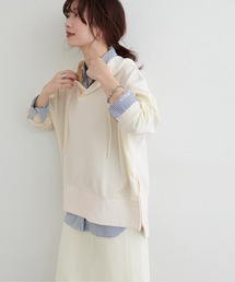 LARUTA（ラルータ）の「【LARUTA】フード付スキッパーダンボールパーカー（パーカー）」