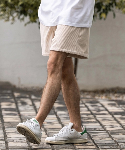 CAMBIO(カンビオ)の「mp14855-太畝コーデュロイショートパンツ(CMB-R0213)(その他パンツ・メンズ・ライトベージュ/チャコール/ピンク・L/M/S)」の11枚目の写真