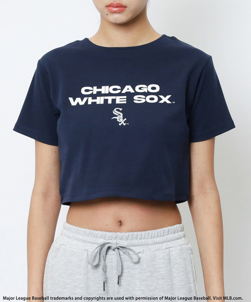 BACK TO THE FIELD(バック トゥー ザ フィールド)の「【MLB】プリントロゴTシャツ(Tシャツ/カットソー・レディース・ホワイト/ピンク/ネイビー・FREE)」の16枚目の写真