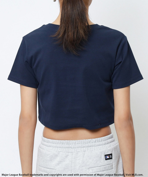 BACK TO THE FIELD(バック トゥー ザ フィールド)の「【MLB】プリントロゴTシャツ(Tシャツ/カットソー・レディース・ホワイト/ピンク/ネイビー・FREE)」の18枚目の写真