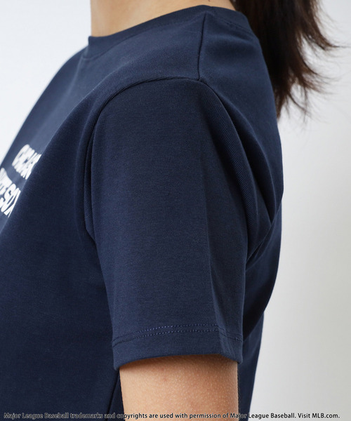 BACK TO THE FIELD(バック トゥー ザ フィールド)の「【MLB】プリントロゴTシャツ(Tシャツ/カットソー・レディース・ホワイト/ピンク/ネイビー・FREE)」の21枚目の写真