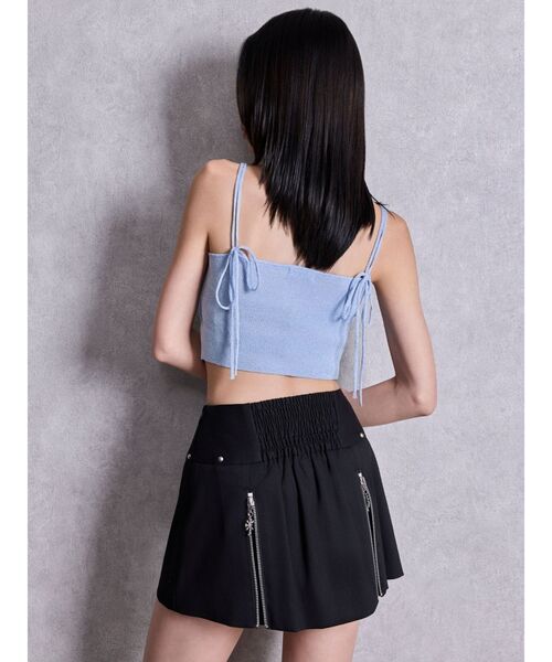 GYDA(ジェイダ)の「sacred edge cross ZIPスカートライクショートパンツ(スカート・レディース・ブラック/その他1・FREE)」の14枚目の写真