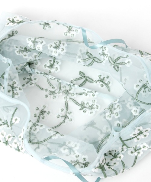 studio CLIP(スタディオクリップ)の「フラワーエンブレムミニエコバッグ(エコバッグ/サブバッグ・レディース・イエロー/ホワイト・FREE)」の13枚目の写真