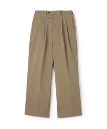 TOMORROWLAND（トゥモローランド）の「コットンナイロンツイル 2タックワイドストレートパンツ（スラックス）」