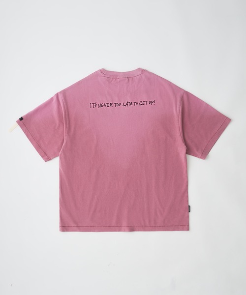 ADAM PATEK(アダムパテック)の「【ADAMPATEK/アダムパテック】gallagher agingT エイジングTEE(Tシャツ/カットソー・レディース・ブラック/ホワイト/ピンク/グリーン・1/2)」の14枚目の写真