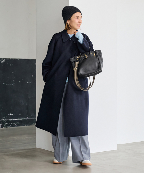 FRAMeWORK(フレームワーク)の「≪WEB限定 / 追加≫YOUNG&OLSEN 別注ストラップ付きベルトバッグ(トートバッグ・レディース・モカ/ブラック・FREE)」の10枚目の写真