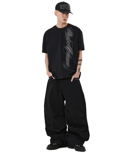 OY(オーワイ)の「『OY/オーワイ』NO EXIT STRING MESH CAP/ストリングメッシュキャップ(キャップ・メンズ・ブラック/アイボリー・FREE)」の5枚目の写真