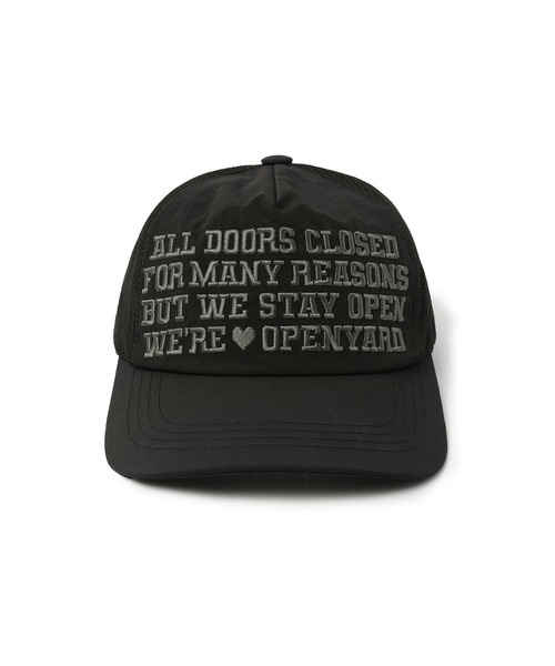 OY(オーワイ)の「『OY/オーワイ』NO EXIT STRING MESH CAP/ストリングメッシュキャップ(キャップ・メンズ・ブラック/アイボリー・FREE)」の12枚目の写真