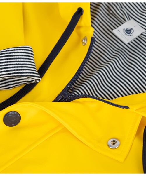 PETIT BATEAU（プチバトー）の「ヨットパーカ（マウンテンパーカー・レディース・ネイビー/ライトイエロー/カーキ・X-SMALL/MEDIUM/LARGE/SMALL）」の7枚目の写真