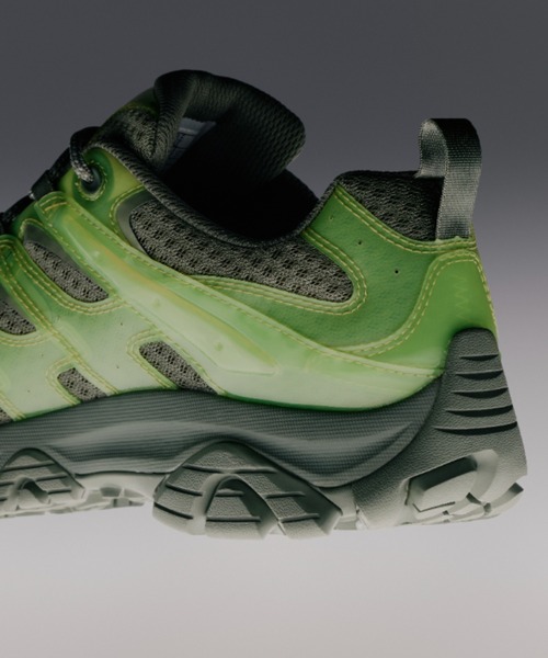 MERRELL（メレル）の「MOAB 3 JELLY　00004988（スニーカー・メンズ・グリーン・10/9h/9/8h/8/7h/7/11/12）」の2枚目の写真