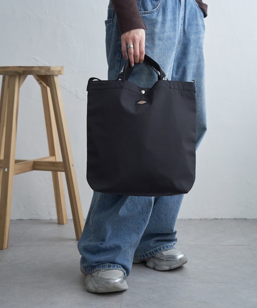 Dickies(ディッキーズ)の「Dickies ディッキーズ ロゴテープショルダーバッグ(ショルダーバッグ・メンズ・ブラック/グレー/ネイビー・FREE)」の4枚目の写真