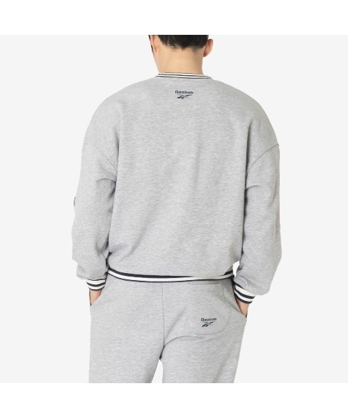 Reebok(リーボック)の「ローンクラブ クルースウェット / LAWN CLUB CREW SWEAT(スウェット・メンズ・ネイビー/グレー・MEDIUM/LARGE/X-LARGE/SMALL)」の4枚目の写真