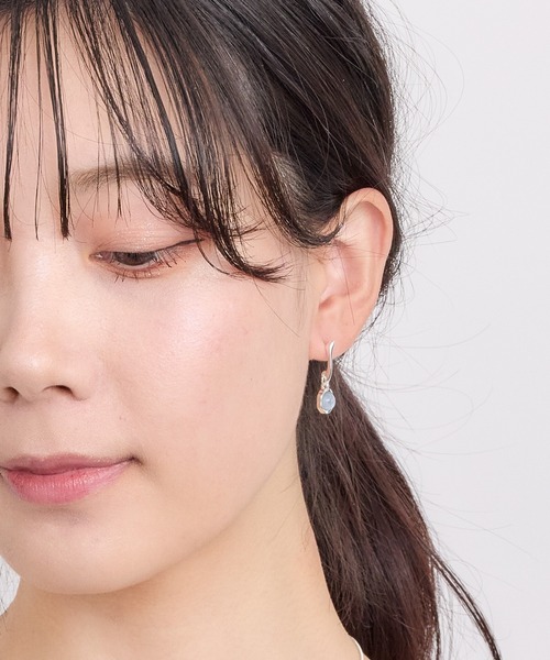 Heartdance(ハートダンス)の「カレイド・ルミ ピアス(ピアス(両耳用)・レディース・アイボリー/ピンク/ブルー・FREE)」の5枚目の写真