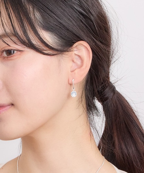 Heartdance(ハートダンス)の「カレイド・ルミ ピアス(ピアス(両耳用)・レディース・アイボリー/ピンク/ブルー・FREE)」の6枚目の写真