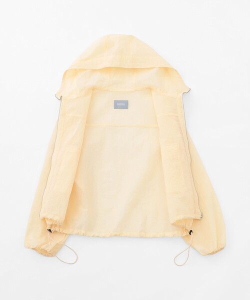 MACKINTOSH PHILOSOPHY（ﾏｯｷﾝﾄｯｼｭ ﾌｨﾛｿﾌｨｰ）の「GREY LABEL シアーフーデッドブルゾン（ブルゾン・レディース・ベージュ/ホワイト・2）」の11枚目の写真