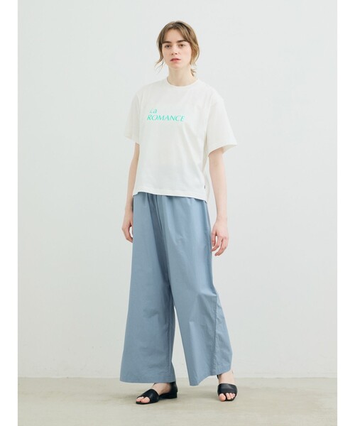 MARMARMAR(マーマーマー)の「MARMARMAR プリントTシャツ(La ROMANCE)(Tシャツ/カットソー・レディース・オフホワイト/ピンク/ブラック・FREE)」の8枚目の写真