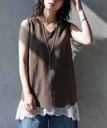 レディースのタンクトップ（ブラウン/茶色系）ファッション通販 - ZOZOTOWN