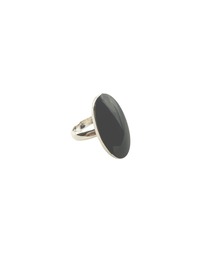 Indian Jewelry（インディアンジュエリー）の「THEATER シアター ビッグオーバルモチーフシルバーリング  Made in USA（リング）」
