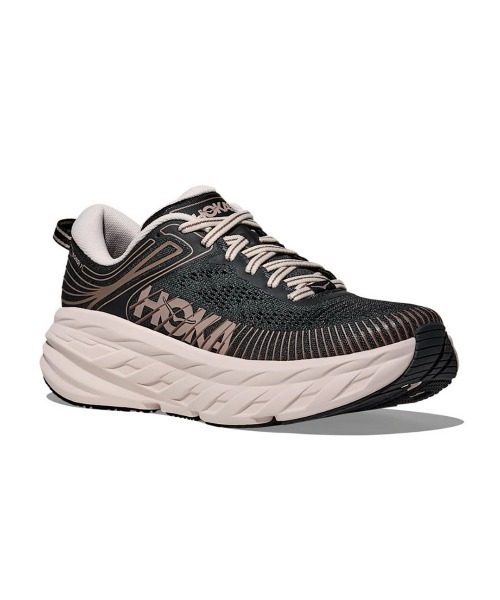 HOKA(ホカ)の「HOKA BONDI 7(ホカ ボンダイ 7)(スニーカー・レディース・ブラック系1/ブラウン系/グレー系/ブラック系・24.5cm/24cm/23.5cm/23cm/25cm)」の13枚目の写真