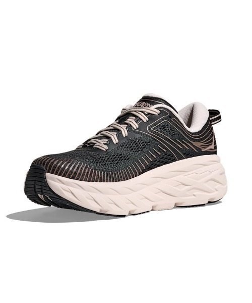 HOKA(ホカ)の「HOKA BONDI 7(ホカ ボンダイ 7)(スニーカー・レディース・ブラック系1/ブラウン系/グレー系/ブラック系・24.5cm/24cm/23.5cm/23cm/25cm)」の14枚目の写真