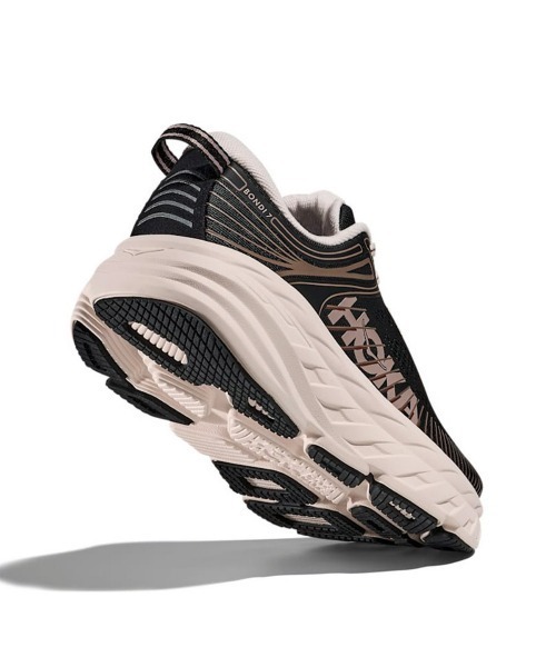 HOKA(ホカ)の「HOKA BONDI 7(ホカ ボンダイ 7)(スニーカー・レディース・ブラック系1/ブラウン系/グレー系/ブラック系・24.5cm/24cm/23.5cm/23cm/25cm)」の15枚目の写真