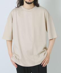 ITEMS URBANRESEARCH | ジャカード×ポンチ切替半袖TOPS(Tシャツ/カットソー)