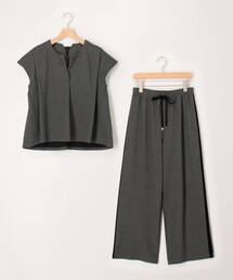 NOLLEY'S（ノーリーズ）の「《セットアイテム》カットジョーゼットセットアップ（シャツ/ブラウス）」