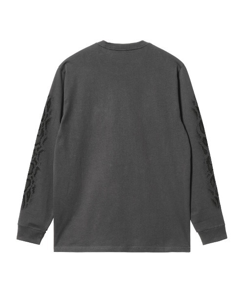 Carhartt WIP(カーハートダブリューアイピー)の「Carhartt WIP CAMO SNAKE T-SHIRT(カーハートワークインプログレス カモスネークTシャツ)(Tシャツ/カットソー・メンズ・ブルー系/ブラック系・SMALL/MEDIUM/LARGE/X-LARGE)」の4枚目の写真