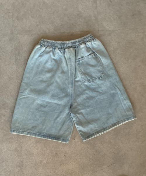 link lot(リンクロット)の「サイドボタンデニムショーツ(その他パンツ・メンズ・ダークグレー/ライトブルー・L/M)」の14枚目の写真