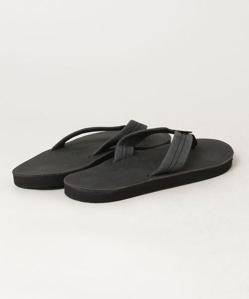 RAINBOW SANDALS（レインボーサンダル）の「【RAINBOW SANDALS】SINGLE LAYER PREMIER LEATHER（サンダル・メンズ・ブラウン系その他/ブラック/ブラウン系その他2・MEDIUM/LARGE）」の4枚目の写真
