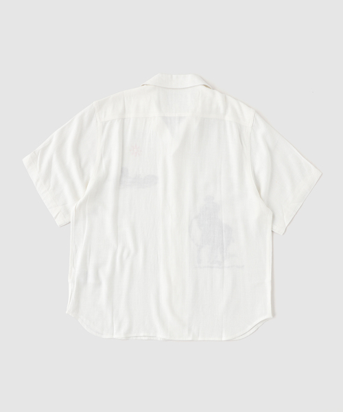 JOURNAL STANDARD（ジャーナルスタンダード）の「ONE OF THESE DAYS TOMORROW HAS ALREADY（シャツ/ブラウス・メンズ・アイボリー・LARGE/MEDIUM）」の2枚目の写真