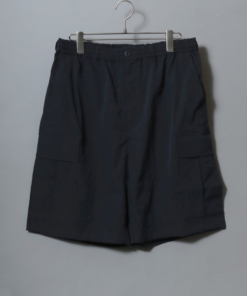 ANPAS（アンパス）の「Solid Cargo Short Pants / テックカーゴショートパンツ ひざ丈 ボトムス メンズ ミリタリーパンツ ショーツ ハーフパンツ（カーゴパンツ・メンズ・カーキ/ブラック/ネイビー・M/XL/L）」の10枚目の写真
