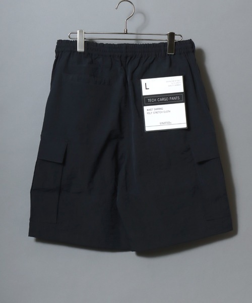 ANPAS（アンパス）の「Solid Cargo Short Pants / テックカーゴショートパンツ ひざ丈 ボトムス メンズ ミリタリーパンツ ショーツ ハーフパンツ（カーゴパンツ・メンズ・カーキ/ブラック/ネイビー・M/XL/L）」の11枚目の写真