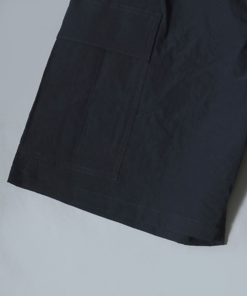 ANPAS（アンパス）の「Solid Cargo Short Pants / テックカーゴショートパンツ ひざ丈 ボトムス メンズ ミリタリーパンツ ショーツ ハーフパンツ（カーゴパンツ・メンズ・カーキ/ブラック/ネイビー・M/XL/L）」の21枚目の写真