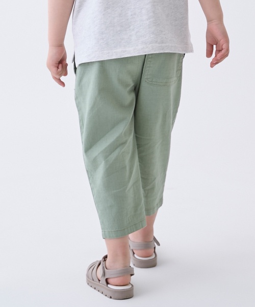 petit main(プティマイン)の「のびのび8分パンツ(その他パンツ・キッズ・チャコール/ライトグリーン/ライトベージュ・90cm/80cm/100cm/110cm/130cm/120cm)」の5枚目の写真
