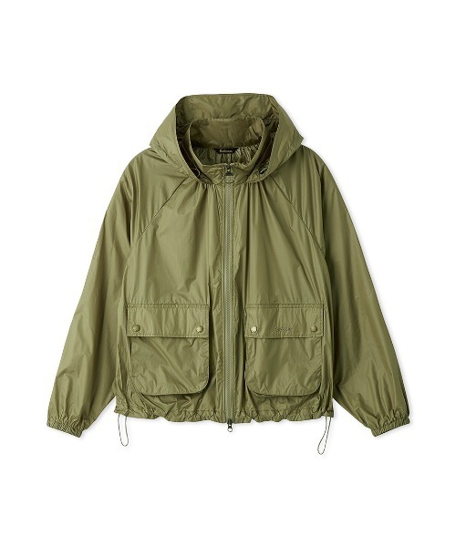 Barbour(バブアー)の「Rowane シャワープルーフ ジャケット(レディース)(ナイロンジャケット・レディース・クリーム/オリーブ・8/10)」の3枚目の写真