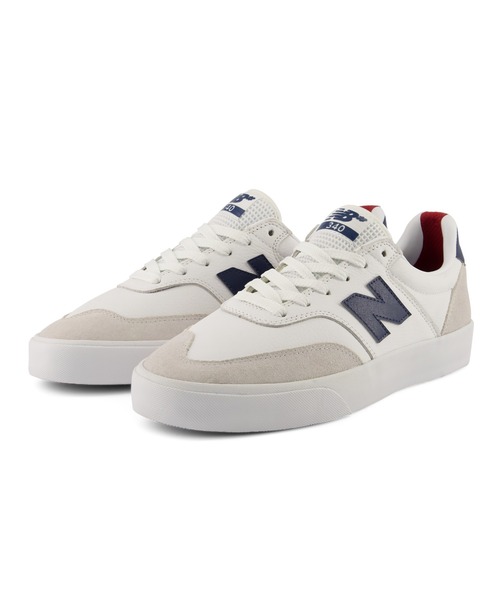 NEW BALANCE(ニューバランス)の「NB Numeric 340(スニーカー・メンズ・ホワイト/ブラック・25.0cm/23.0cm/24.5cm/27.5cm/27.0cm/24.0cm/26.5cm/26.0cm/23.5cm/25.5cm/29.0cm/28.5cm/28.0cm)」の6枚目の写真