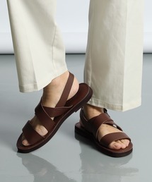 PADRONE/パドローネ】別注 BELT SANDAL /レザーベルトサンダル /フス