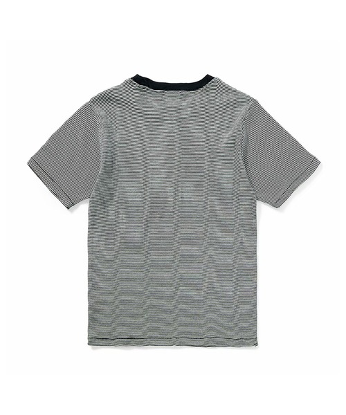 MILLER(ミラー)の「R.P.miller/ミラー PANELRIB C/N TEE パネルリブ クルーネック 半袖Tシャツ 無地 ボーダー 首元リブ パイピング 秋 秋服 2026年秋冬(Tシャツ/カットソー・レディース・ホワイト/ホワイト系/ブラック/ブラック系/グレー/チャコールグレー/オレンジ・FREE)」の15枚目の写真