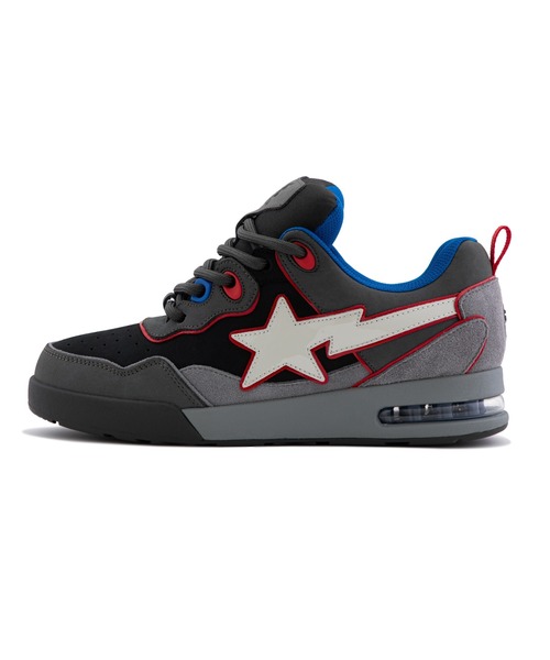 A BATHING APE(アベイシングエイプ)の「FLIP STA #2(スニーカー・メンズ・ブラック/グリーン・8.5/9.5/7/9/10/8/12/11)」の3枚目の写真